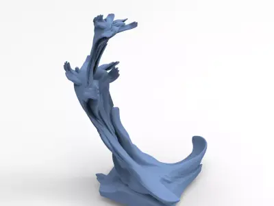 Dante Hall purgatory stand 4 3D model