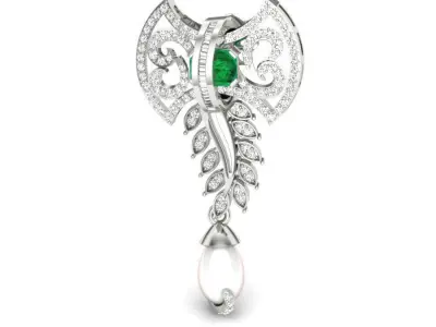 Earrings Light 3D print model