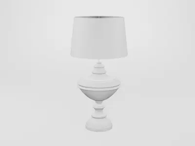 Wooden Lampshade 3D model