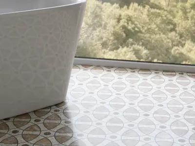 5x 8K Mosaic Marble Seamless Textures with Masks Texture