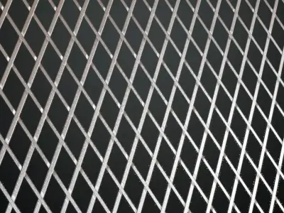 Pattern Metal Weave Transparent PBR Seamless Texture purchase