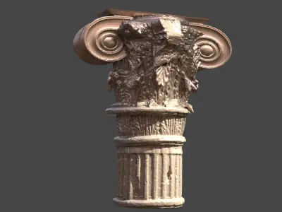 Medusa Pillar collection  3D model