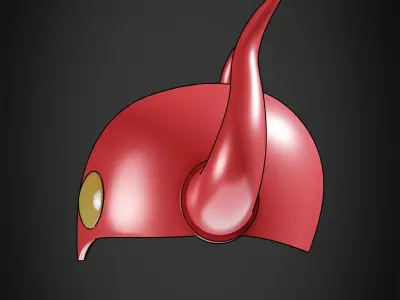 One Piece Who s Who Helmet  3D print model