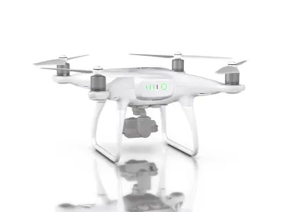 DJI Phantom 4 Pro for Element 3D 3D model
