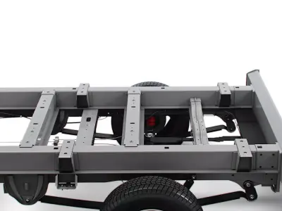 Peugeot Boxer Chassis SingleCab L3 2026 3D model