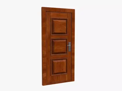 Door 02 Low-poly 3D model buy