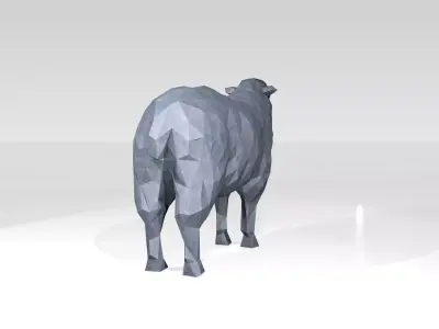 Sheep Low Poligonal 3D model