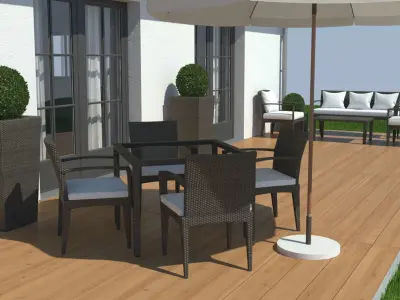 Holiday Home 2 3D model