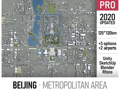 Beijing 3D Model Pack