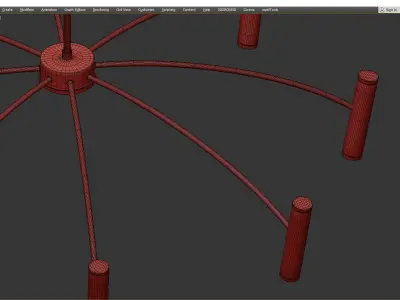 Laguna Lighting Low-poly 3D model