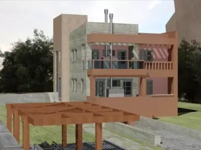 LEO-HOUSE house 3D model