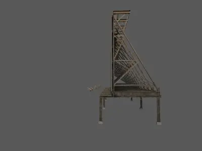 Billboard v1 Low-poly 3D model