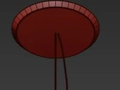 Wedding pendant lamp 3D model