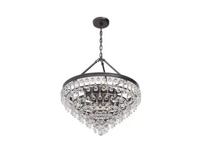 Calypso 8 Light Chandelier 137-VZ 3D model