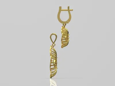 gold set gs0005 3D print model