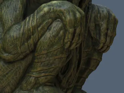 Cthulhu Statuette 3D print model