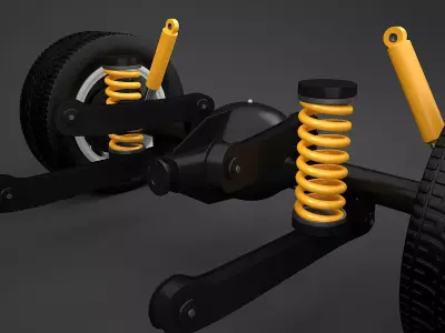 Classic RWD 3D model