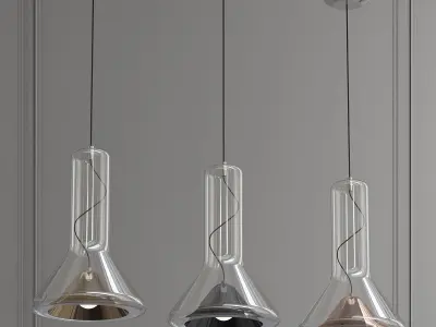 WHISTLE changer pendant light 3D model