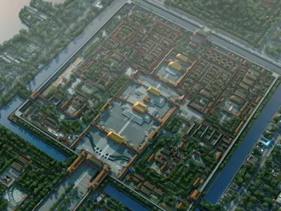 Beijing City 3D model