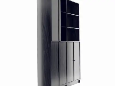 ikea BILLY OXBERG v4 3D model