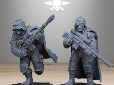 GrimGuard Snipers 3D print model