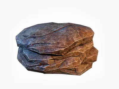 Big Stone 3  Low-poly 3D model