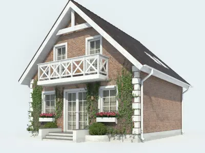House brick 3D model