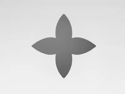 Louis Vuitton Pattern v3 003 Free low-poly 3D model