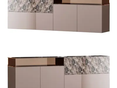 36e8 Glass Sideboard 05 Texture