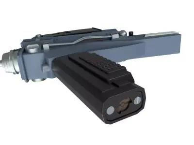 Jack Crusher Phaser HOLLOW 3D print model