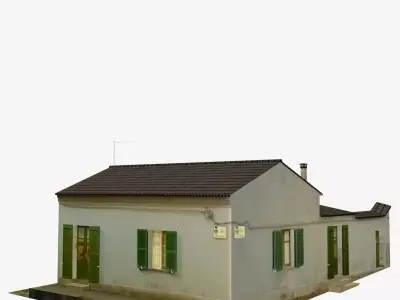 Village Home  N-W Low-poly 3D model