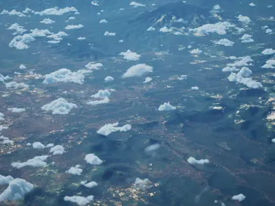 Bandung Indonesia City Landscape 3D Model 3D model