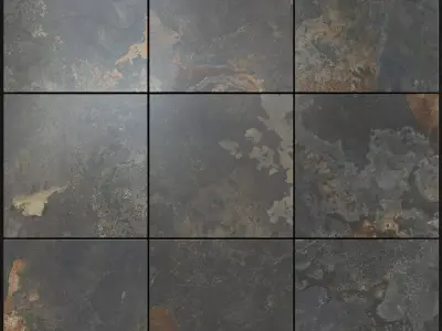 Yurtbay Seramik Kayah Rust 300x300 Set 2 3D model