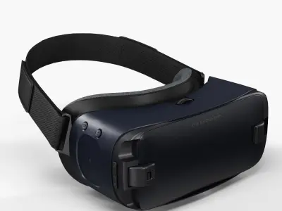 Samsung Gear VR SM-R323N VR headset  Low-poly 3D model