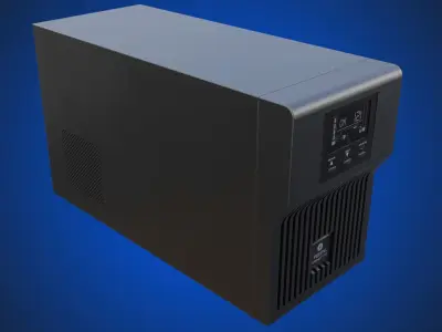 Uninterruptible Power Supply - UPS Vertiv Low-poly 3D model