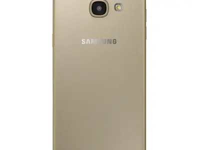 Samsung Galaxy A5 2016 Gold 3D model