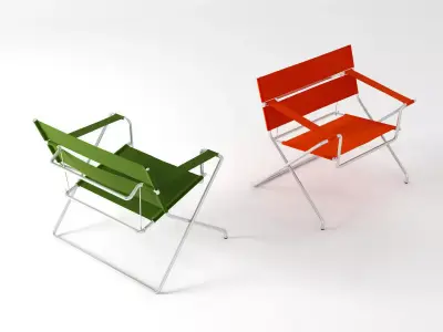 D4 Bauhaus Chair 3D model