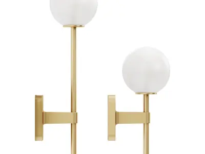 Astro lighting tacoma single-single grande glass 3D model