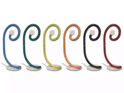 Memphis Lamps collection - pop premium 3d models 3D Model Pack