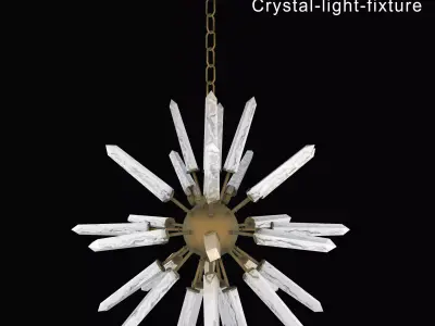crystal chandelier 3D model buy