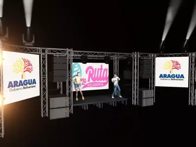 Proyecto Depence evento mediano  3D model