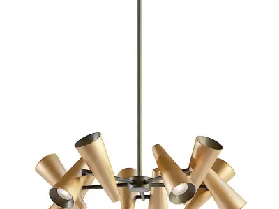 Maytoni Giro MOD095PL-10BS hanging lamp 3D model