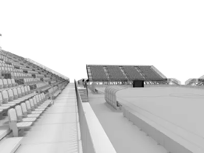 Futsal Arena 03 3D model