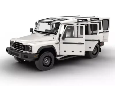 Ineos Grenadier 2024 HQ 3d model 3D model