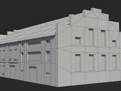 Factory x6 Low-poly 3D model purchase