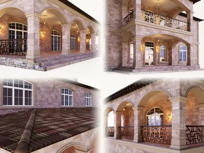 Villa in California  3D model