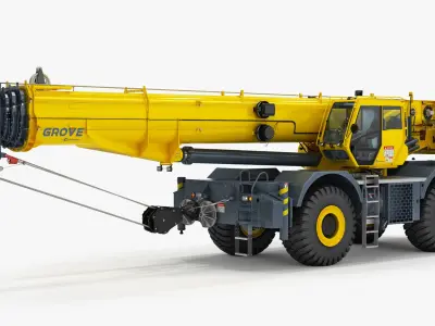  Manitowoc GRT8100 Rough Terrain Crane 