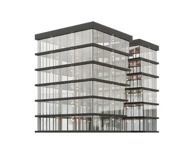 Office house building 7 3D model