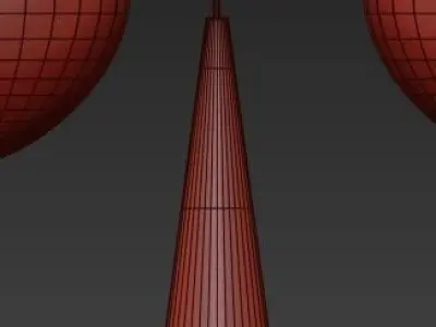 Chandelier The Pour 3D model