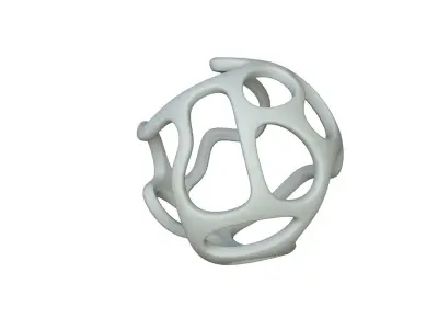 SciFi Cube Object No 27714 Low Poly Shape Texture